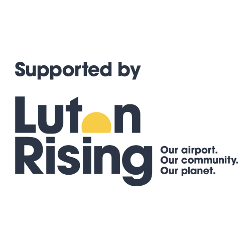 Supported by Luton Rising